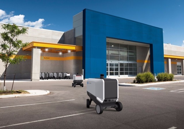 蘑菇视频下载污智能硬件携手配送机器人，撬动物流末端配送市场